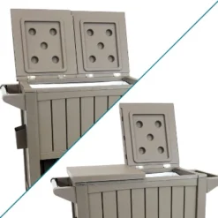 Sunnydaze Decor Sunnydaze Rolling Patio Serving Cart With Prep Table, Cooler And Storage 22 Sunnydaze Decor Sunnydaze Rolling Patio Serving Cart With Prep Table, Cooler And Storage -Sunnydaze Decor Store GUEST f4e33704 a02d 4db8 ac63 3b9c90badcec