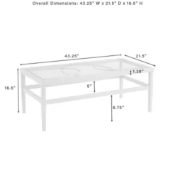 Ashford 4pc Outdoor Metal Conversation Set - Cream - Crosley -Sunnydaze Decor Store GUEST f53ad827 1c21 4bc9 8708 de194820be0a