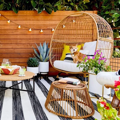 Southport Patio Egg Chair - Opalhouse 10 Southport Patio Egg Chair - Opalhouse - Image 8