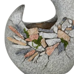 Olivia & May 11" Wide Traditional Duck Rectangular Fiberglass Planter Pot Gray -Sunnydaze Decor Store GUEST f5bd1bf3 0154 4745 83e7 d8446791d325