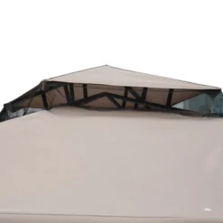 Outsunny 10' X 10' Patio Gazebo Outdoor Canopy Shelter With 2-Tier Roof And Netting, Steel Frame For Garden, Lawn, Backyard And Deck -Sunnydaze Decor Store GUEST f5edcdc3 c4de 42f5 8ac7 d21e2df8b8c8