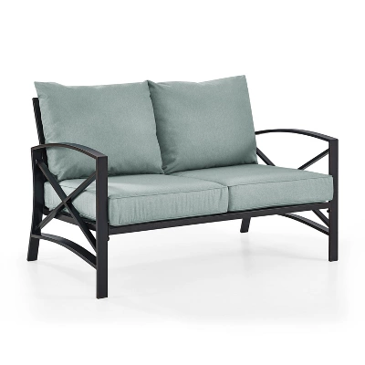 Crosley Kaplan Outdoor Patio Loveseat 12 Crosley Kaplan Outdoor Patio Loveseat - Image 10