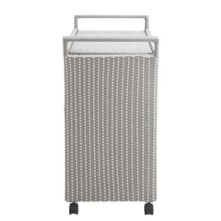 2pc Maksville Contemporary Outdoor Serving Cart & Trash Can - MiBasics -Sunnydaze Decor Store GUEST f60fedc8 274d 483d ae40 8877d5b56d0e