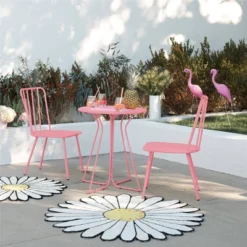 Heidi 3pc Indoor/Outdoor Patio Bistro Set - Novogratz -Sunnydaze Decor Store GUEST f658a248 cdfc 4bbb 860f 84949a7f846d