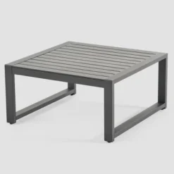 Navan 12pc Aluminum Sectional Sofa Seating Set Black/Dark Gray - Christopher Knight Home 13 Navan 12pc Aluminum Sectional Sofa Seating Set Black/Dark Gray - Christopher Knight Home -Sunnydaze Decor Store GUEST f86846fb 7631 4697 b19b 1a4f925a8866