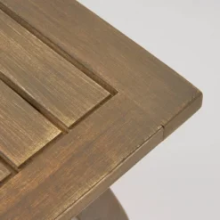 Arcadia 2pc Acacia Wood Rocking Chair And Side Table Set Gray - Christopher Knight Home -Sunnydaze Decor Store GUEST f9c0d6fc c314 4118 b1bc 02f4a8751b1c