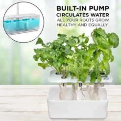 Ivation 7-Pod Indoor Herb Garden, Hydroponic Growing System Kit -Sunnydaze Decor Store GUEST fa7a7c31 2bc9 4901 b235 f2461c04f56d