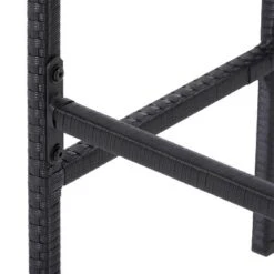 Parksville Patio Bar Set With Cushions - Black/Gray - CorLiving -Sunnydaze Decor Store GUEST fb91b1b8 795d 4e9b 897f 57cfb34ff027