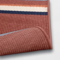 7'x10' Striped Outdoor Rug Red - Threshold™ -Sunnydaze Decor Store GUEST fe38df26 85b1 49d6 ba55 6c1c902a70a3