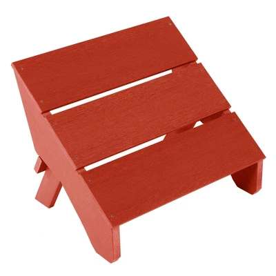 Italica Outdoor Modern Folding Ottoman - Highwood 10 Italica Outdoor Modern Folding Ottoman - Highwood - Image 8