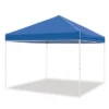 Z-Shade 10 X 10 Foot Everest Instant Outdoor Canopy Camping Patio Shelter, Blue, & Z-Shade 10 Ft Angled Leg Canopy Tent Taffeta Attachment, Blue -Sunnydaze Decor Store GUEST ff1a30be 04e1 4080 b44b a8c202d0c04d