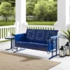 Bates Outdoor Metal Sofa Glider - Navy - Crosley 1 Bates Outdoor Metal Sofa Glider - Navy - Crosley -Sunnydaze Decor Store GUEST ff458bb8 655f 4f74 90eb c9fe82ed648d