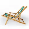 Marta Barragan Camarasa Abstract Tidal Waves Outdoor Sling Chair - Deny Designs