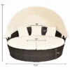 Costway Patio Rattan Daybed Cushioned Sofa Adjustable Table Top Canopy 3 Pillows 1 Costway Patio Rattan Daybed Cushioned Sofa Adjustable Table Top Canopy 3 Pillows -Sunnydaze Decor Store GUEST ffc4411d d422 4146 85a9 d247eeab4b51
